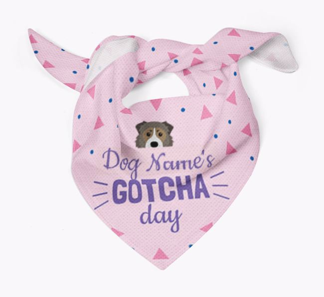 'Gotcha Day' - Personalized {breedFullName} Bandana
